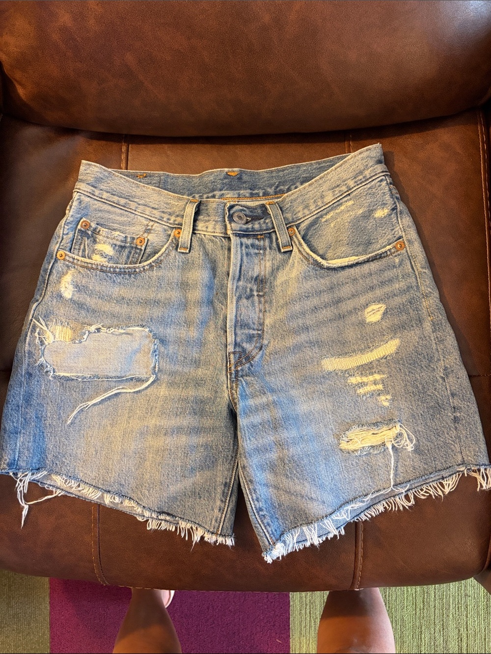 Levi’s 501 Cutoff Jean Shorts Size 26